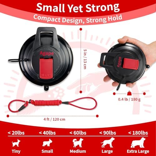 Agape Heavy Duty Dog Bath Suction Cup - Image 3