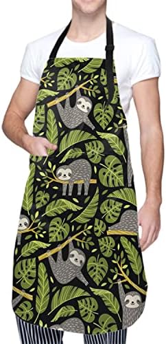 Giwawa Apron Unisex Resistant 33 x 28 inches - Image 2