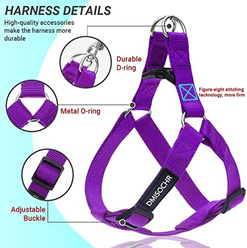No Pull Dog Harness, Leash & Collar Set, Adjustable Step-in Vest - Image 2