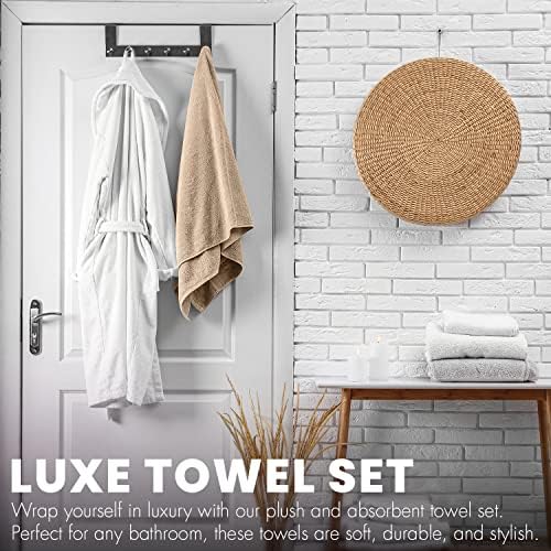 KAHAF Collection 6-Pack Bath Towels - Image 3
