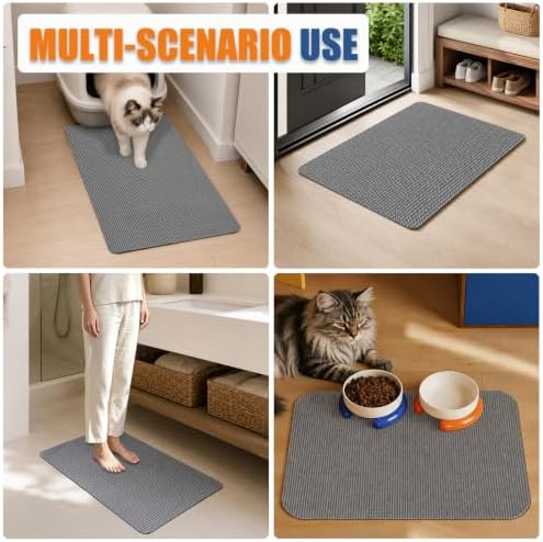 Cat Litter Mat, 17 x 23 in – Non-Slip, Cut-to-Fit - Image 6