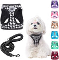 BEAUTYZOO Small Dog Harness and Leash Set, No Pull Puppy Pet Vest- Black by BEAUTYZOO