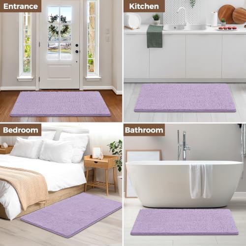 Bcoimo 48x30 Chenille Bath Mat – Non-Slip - Image 6