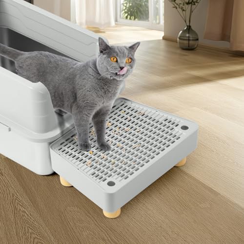 Extra Large Cat Litter Box Step Ramp, Cat's Litter Catcher Mat - Image 7