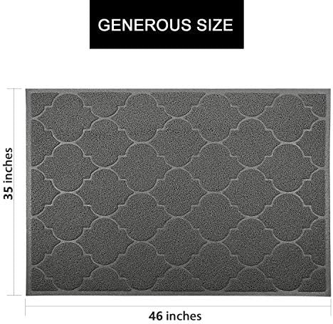 LittleTiger Cat Litter Mat, XL Super Size, Phthalate Free, 46x35 Inches - Image 4
