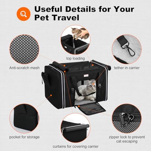 pidipiti 24x17x17 Extra-Large pet Carrier - Image 5