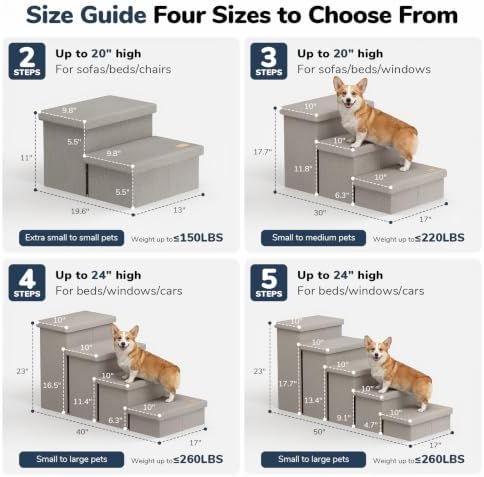 3-Step Dog Stairs for Large Dogs - Image 2