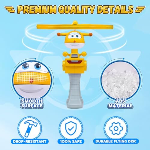 Super Wings Outdoor Toys, Toddler Outdoor Games Flying Discs, Outside Toys - Image 3