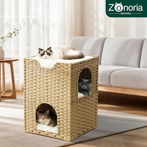 Safety Triple-Layer Cat House for Indoor Cats - Image 2