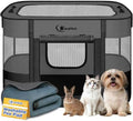 Siedihit 28" Dog Playpen, Cat Puppy Pen, Pet Portable Crate Indoor Outdoor by Siedihit