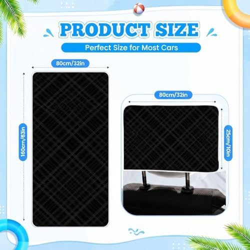 Hahafelt 2 Pack Car Seat Towel Cover - Image 2