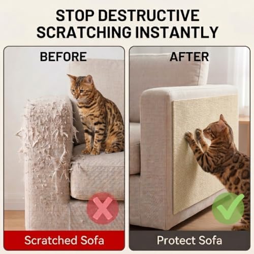 Self Adhesive Cat Scratching Mat - Image 2