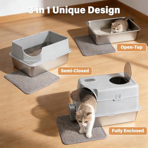 Stainless Steel Litter Box - Image 3