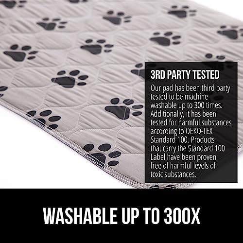 GORILLA GRIP Washable Puppy Pads, Slip Resistant Dog Crate Mat - Image 5