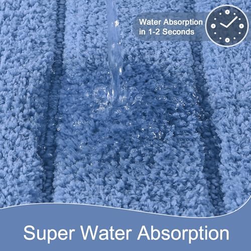 AROGAN Luxury Long Bathroom Runner Rugs 24x72 Inch Bath Rug Non Slip - Image 5