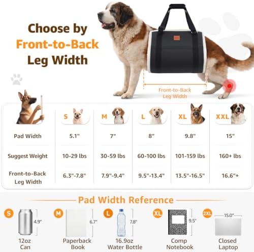 Adjustable Heavy Duty Dog Lift Harness - Image 4