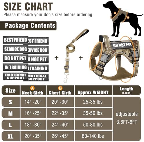 Tactical Dog Harness and Leash Set - Image 6