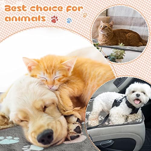 Tatuo 4 Pcs Fleece Dog Blankets - Image 3