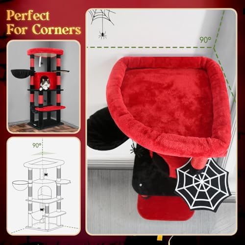 Globlazer Gothic Corner Cat Tree - Image 4