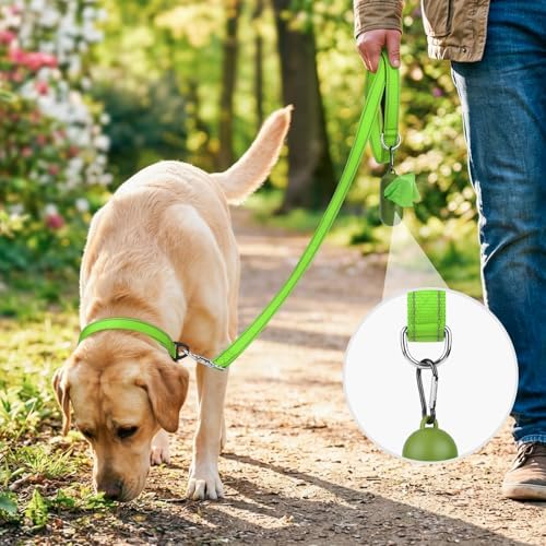 Joytale Reflective Dog Leash for Medium & Large Dogs, 6 FT x 1" - Image 2