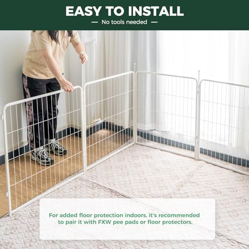 FXW Rollick Dog Playpen, Yard & RV Camping, 24 Panels - Image 5