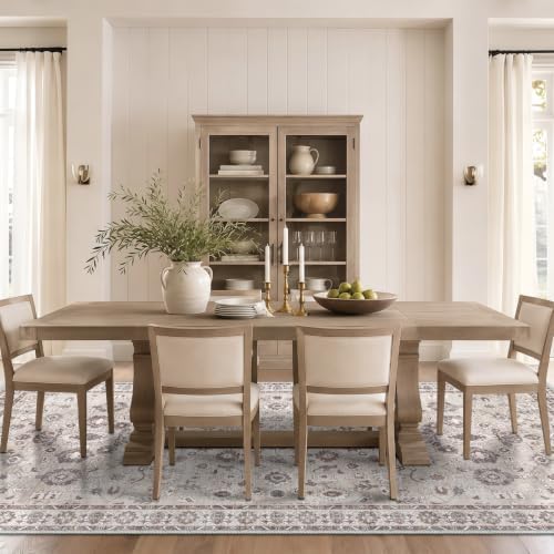 Area Rug 4x6 Ft Washable: Non Slip Soft Stain Resistant Throw Bedroom Rugs - Image 7