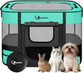 Siedihit 28" Dog Playpen, Cat Puppy Pen, Pet Portable Crate Indoor Outdoor by Siedihit