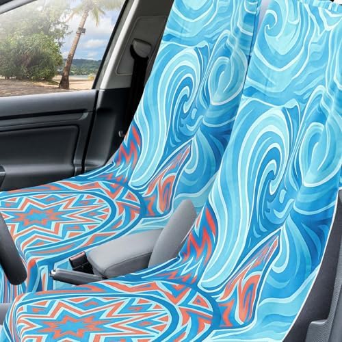 Hahafelt 2 Pack Car Seat Towel Cover - Image 4