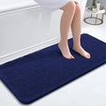 OLANLY Bathroom Runner Rugs 47x20, Extra Soft Absorbent Chenille Bath Rugs by OLANLY