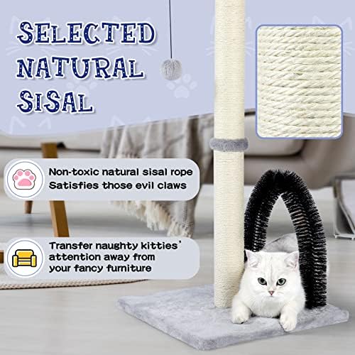 ANWA 32" Tall Cat Scratching Post - Image 5