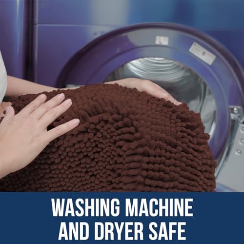 Muddy Mat® | Chenille Bathroom Rugs Quick Dry Microfiber Mats Non Slip Washable - Image 4