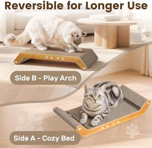 Cat Scratching Board Pad 24" Large Horizontal Bed - Image 4