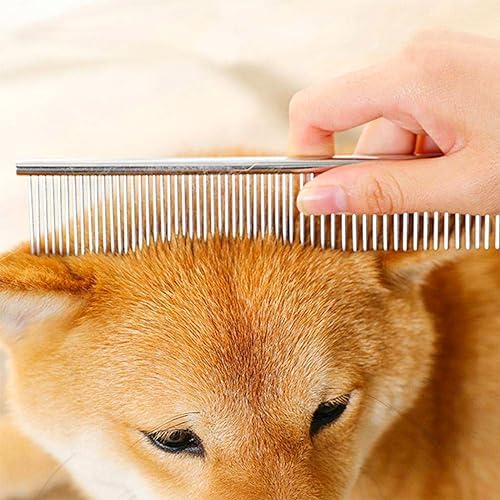 4 PCS Stainless-Steel Comb Dog Combs - Image 4