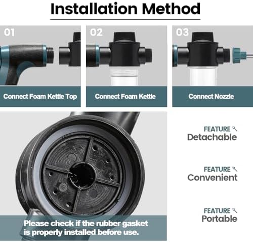 High Pressure Garden hose Nozzle, Hose Sprayer - Image 4