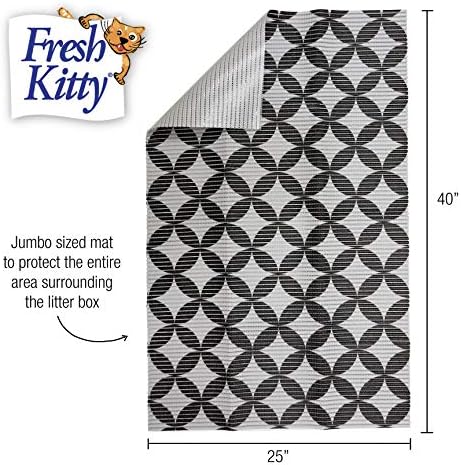 Fresh Kitty Durable XL Jumbo Foam Litter Box Mat – BPA and Phthalate Free - Image 5