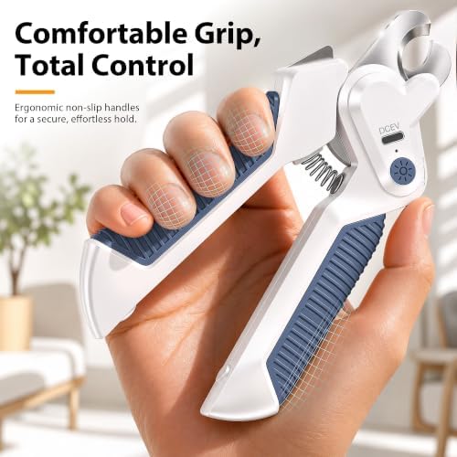 2-in-1 Cat Nail Clipper with Light - Image 5