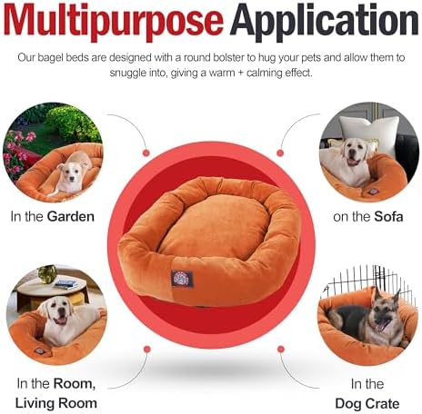 Majestic Pet Micro Velvet Dog Bed, 32 Inch Medium - Image 5