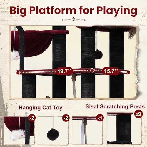 Gitelsnour Cat Tree, Big Hammock GCT020BR - Image 4