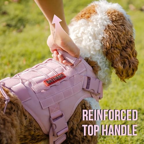 OneTigris Tactical Dog Harness No-Pull Service Vest - Image 6