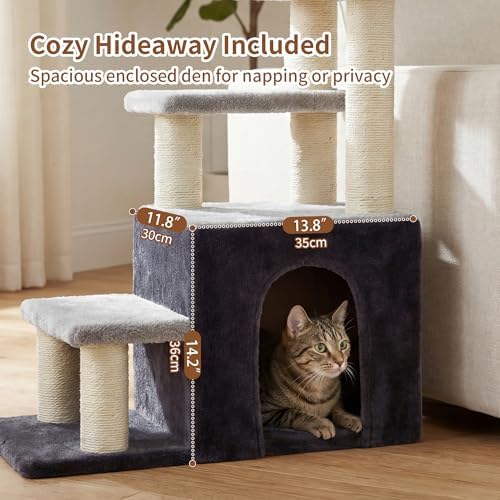Heybly Cat Scratching Post, Pet Steps - Image 7