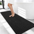 OLANLY Thick Chenille Bathroom Runner Rugs 47x20, Absorbent Bath Mat by OLANLY