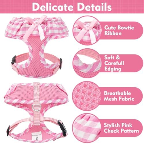 EXPAWLORER Step-in Dog Harness Small Sized and Leash Set - Image 3