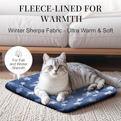 Dog Bed Mat, Reversible Crate Pad & Cute Dog Bed - Image 6