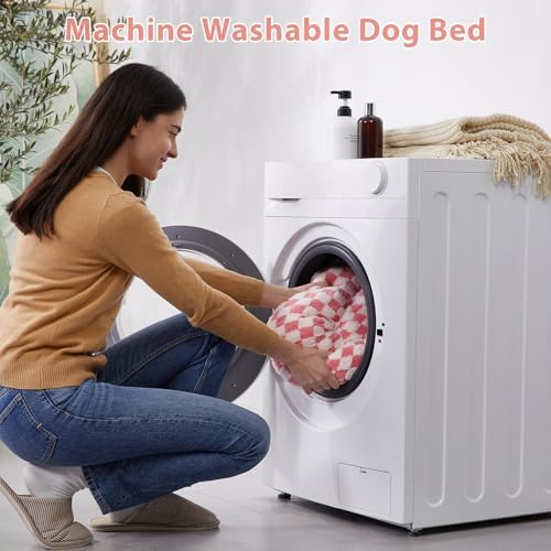 BFPETHOME Medium Washable Cozy Donut Dog Beds - Image 6