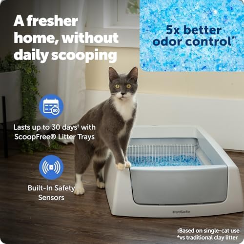 PetSafe ScoopFree Crystal Classic Self-Cleaning Litter Box - Image 2