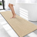 OLANLY Thick Chenille Bathroom Runner Rugs 59x20, Absorbent Bath Mat by OLANLY