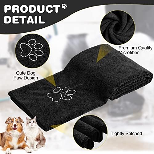 Chumia 4 Pcs Dog Towels for Drying, 16 x 32 Inch - Image 2