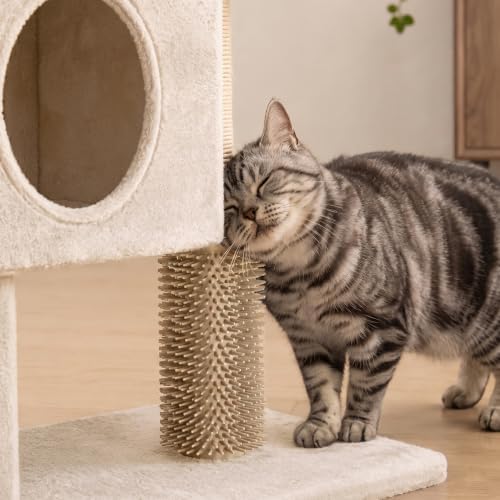 YUNIQUE Small Cat Tree for Indoor Cats, Cat Tower - Image 4
