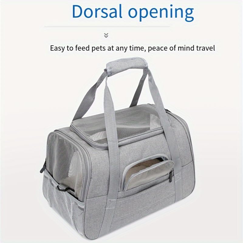 Cat Carrier Bag, Airline Approved Soft Carrier - Image 6