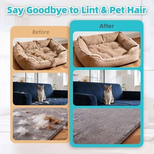 Pet Hair Removal Glove, Electrostatic Pet Hair Remover - Image 5